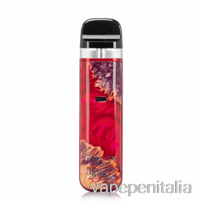 Vape In Italia Smok Novo 2x 20w Pod System Rosso Stabilizzante In Legno